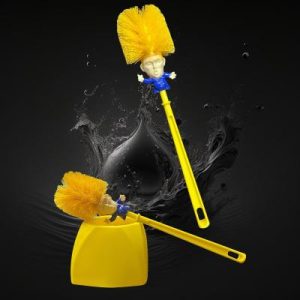 Trump Toilet Brush And Holder